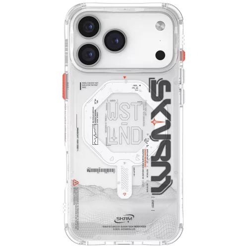 Skinarma Sonix Apple iPhone 17 Pro Max mágneses tok, Magsafe kompatibilis, átlátszó