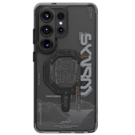   Skinarma Sonix Samsung Galaxy S26 Ultra mágneses tok, Magsafe kompatibilis, fekete