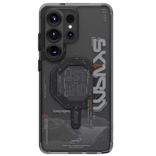 Skinarma Sonix Samsung Galaxy S26 Ultra mágneses tok, Magsafe kompatibilis, fekete