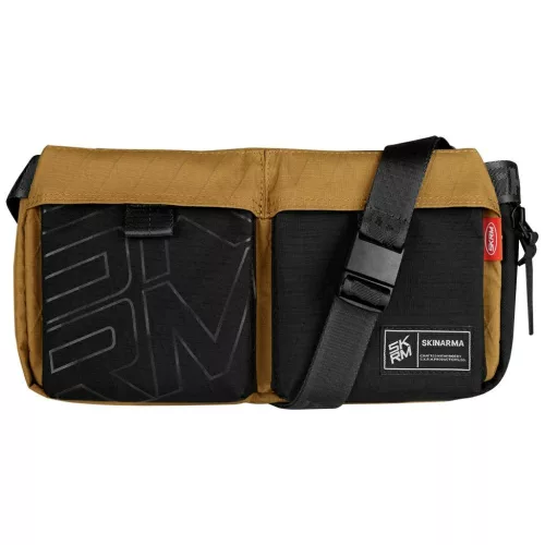 Skinarma Jager telefontartó táska / válltáska, Crossbody, barna