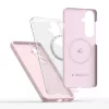 Tech-Protect Silicone Samsung Galaxy S26 Plus szilikon tok, MagSafe, rózsaszín
