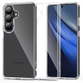   Tech-Protect Flexair Hybrid Samsung Galaxy S26 Plus hátlap tok, megerősített sarok, átlátszó