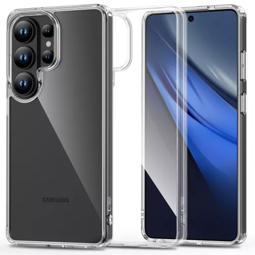 Tech-Protect Flexair Hybrid Samsung Galaxy S26 Ultra hátlap tok, megerősített sarok, átlátszó