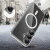Tech-Protect Flexair Hybrid Samsung Galaxy S26 hátlap tok, megerősített sarok, MagSafe, átlátszó-fehér