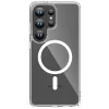 Tech-Protect Flexair Hybrid Samsung Galaxy S26 Ultra hátlap tok, megerősített sarok, MagSafe, átlátszó-fehér