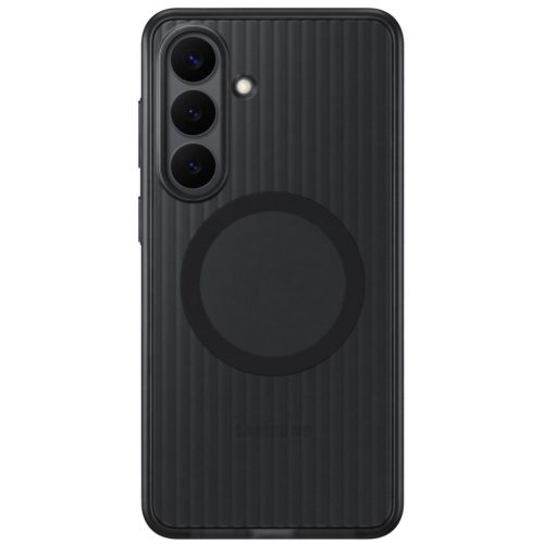Samsung Rugged Magnet Samsung Galaxy S26 Plus gyári hátlap tok, ütésálló, MagSafe, fekete