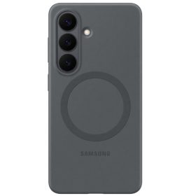   Samsung Silicone Magnet Samsung Galaxy S26 gyári hátlap tok, szilikon, MagSafe, fekete