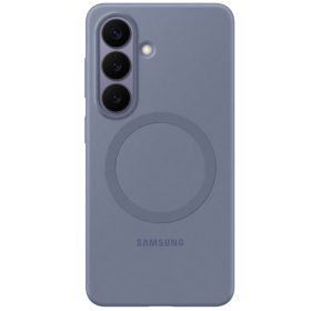   Samsung Silicone Magnet Samsung Galaxy S26 Plus gyári hátlap tok, szilikon, MagSafe, kékes lila