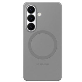   Samsung Silicone Magnet Samsung Galaxy S26 Plus gyári hátlap tok, szilikon, MagSafe, szürke