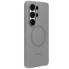 Samsung Silicone Magnet Samsung Galaxy S26 Ultra gyári hátlap tok, szilikon, MagSafe, szürke