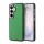 Lacoste Petit Pique Metal Logo Magnetic Samsung Galaxy S26 hátlap tok, MagSafe, zöld