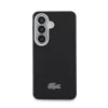 Lacoste Petit Pique Metal Logo Magnetic Samsung Galaxy S26 Plus hátlap tok, MagSafe, fekete