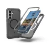 UAG Trooper Samsung Galaxy S26 MagSafe tok megerősített peremmel, ütésálló, Black/ash 