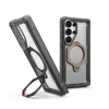 UAG Plasma XTE Samsung Galaxy S26 Ultra MagSafe tok megerősített peremmel, kitámasztóval, Ash