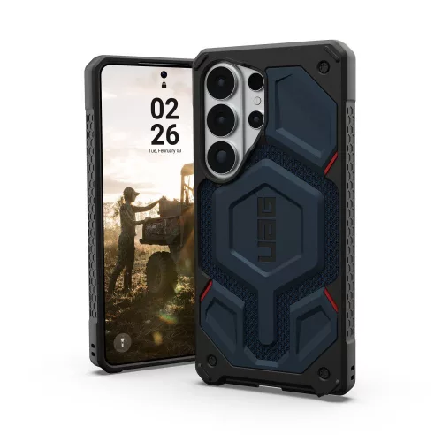UAG Monarch Pro Samsung Galaxy S26 Ultra MagSafe tok, ütésálló, Kevlar Mallard