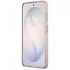 Karl Lagerfeld IML Choupette Peekaboo Logo Samsung Galaxy S26 Ultra mágneses tok, rózsaszín