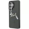 Karl Lagerfeld IML KC Script Samsung Galaxy S26 Ultra mágneses tok, MagSafe, fekete