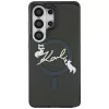 Karl Lagerfeld IML KC Script Samsung Galaxy S26 Ultra mágneses tok, MagSafe, fekete