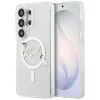 Karl Lagerfeld IML KC Script Samsung Galaxy S26 Ultra mágneses tok, MagSafe, átlátszó