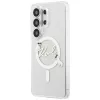 Karl Lagerfeld IML KC Script Samsung Galaxy S26 Ultra mágneses tok, MagSafe, átlátszó