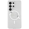 Karl Lagerfeld IML KC Script Samsung Galaxy S26 Ultra mágneses tok, MagSafe, átlátszó