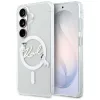 Karl Lagerfeld IML KC Script Samsung Galaxy S26 Plus mágneses tok, MagSafe, átlátszó
