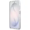 Guess IML Leopard Print Triangle Samsung Galaxy S26 mágneses tok, MagSafe, barna