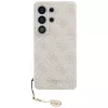 Guess 4G Classic Logo Charm Samsung Galaxy S26 Ultra mágneses tok, MagSafe, rózsaszín