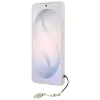 Guess 4G Classic Logo Charm Samsung Galaxy S26 Ultra mágneses tok, MagSafe, rózsaszín