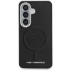 Karl Lagerfeld Embossed Ring Initials Samsung Galaxy S26 mágneses tok, MagSafe, fekete