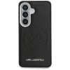 Karl Lagerfeld Perforated KL Samsung Galaxy S26 mágneses tok, MagSafe, fekete