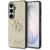 Guess Fixed Glitter Big 4G Metal Logo Samsung Galaxy S26 tok, csillámos, arany