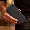 Tech-Protect Wallet Samsung Galaxy S26 Plus flip / kinyitható tok kártyatartóval, fekete