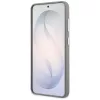 Karl Lagerfeld Saffiano Double Heads Metal Samsung Galaxy S26 tok, ezüst