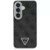 Guess 4G Triangle Logo Samsung Galaxy S26 mágneses tok, MagSafe, fekete