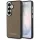 Guess Perforated Logo Samsung Galaxy S26 mágneses tok, MagSafe, barna