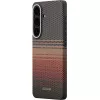 Pitaka Edge Samsung Galaxy S26 Plus hátlap tok, Aramid, MagSafe, sunset