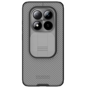   Nillkin CamShield PRO Hard Xiaomi Redmi Note 15 Pro Plus 5G / Poco M8 Pro 5G műanyag hátlap tok, átlátszó-fekete