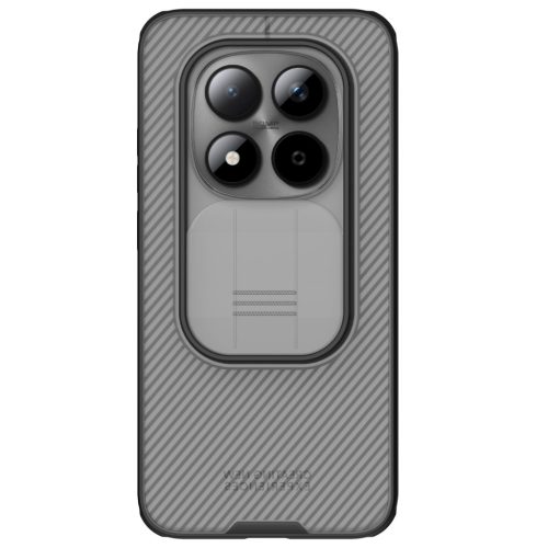 Nillkin CamShield PRO Hard Xiaomi Redmi Note 15 Pro Plus 5G / Poco M8 Pro 5G műanyag hátlap tok, átlátszó-fekete