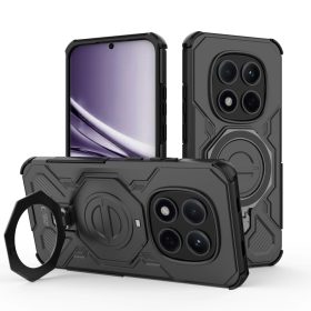   Tech-Protect Tacticstand Xiaomi Redmi Note 15 Pro Plus 5G / Poco M8 Pro műanyag tok kitámasztóval, fekete