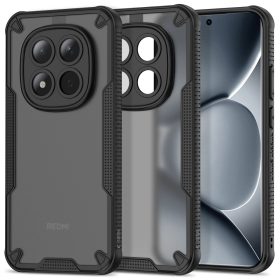   Tech-Protect Rugged Shield Xiaomi Redmi Note 15 Pro Plus 5G / Poco M8 Pro ütésálló tok, fekete