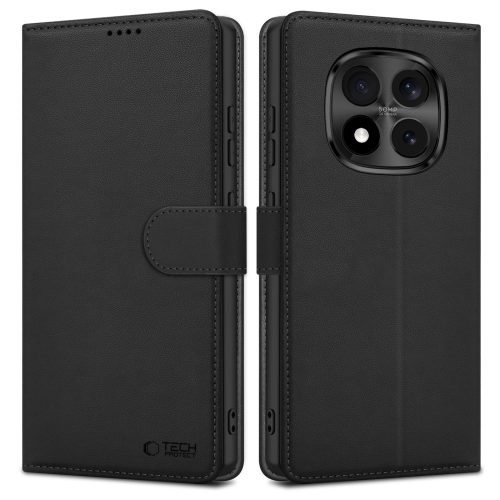 Tech-Protect Wallet Xiaomi Redmi Note 15 Pro 5G flip / kinyitható tok kártyatartóval, fekete