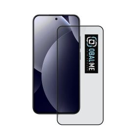   OBAL:ME 5D Xiaomi Redmi Note 15 Pro 5G kijelzővédő üvegfólia, fekete