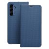 Luna Book Carbon Xiaomi Redmi Note 15 / Poco M8 5G flip tok kártyatartóval, kék