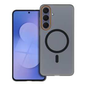   Go Orange Xiaomi Redmi Note 15 / Poco M8 5G hátlap tok, MagSafe, fekete