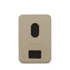 Lacoste PU Iconic Petit Pique mágneses kártyatartó, MagSafe, bézs