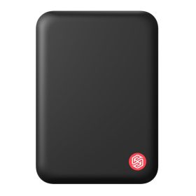   Nillkin NKT21 PowerStone Powerbank / külső akkumulátor, mágnese, MagSafe, kompakt, 5000mAh, 15W, fekete