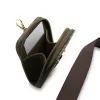 Guess Crossbody Strap PU 4G Metal Logo vállpánt / univerzális pánt pénztárcával, telefonra rögzíthető, barna