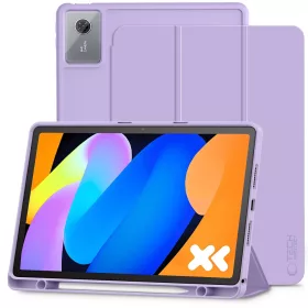   Tech-Protect Smartcase Lenovo Idea Tab 11" / K11 2.gen oldalra nyíló, kitámasztható mappa tok, lila