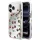 Guess PC/TPU Mirror Glitter Cherry Apple iPhone 17 Pro Max tok kameravédő peremmel, cseresznye minta
